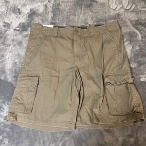 RedHead Mens Khaki Cargo Shorts Size 42 NWT 100% Cotton Utility Outdoor Hiking